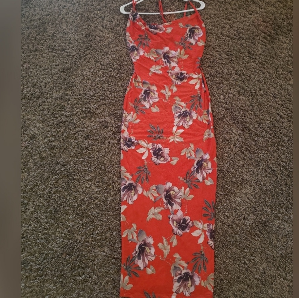 Floral maxi dress